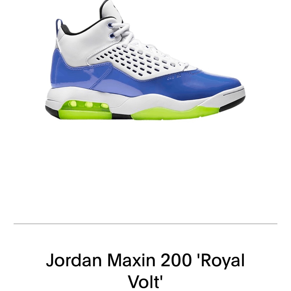 Jordan Maxin 200’s Royal Volt